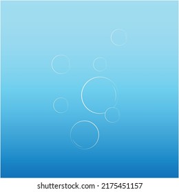 diseño del logotipo de burbuja de agua
