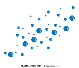 Water bubble vector icon