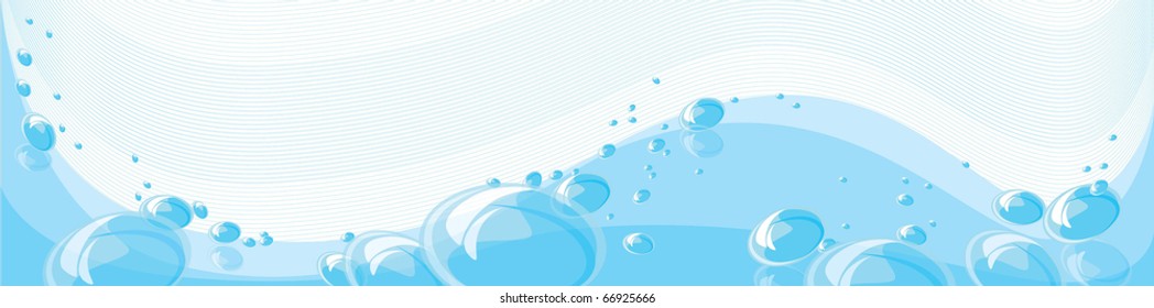 water with bubbles