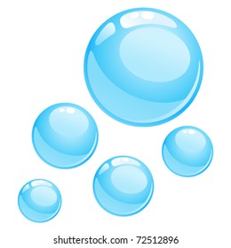 water bubbles illustration
