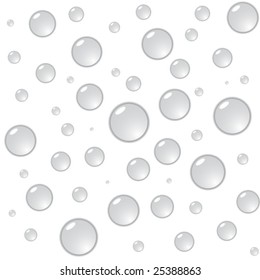 water bubbles seamless