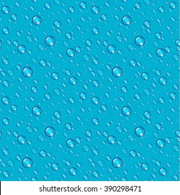 Water Bubbles Seamless Pattern
