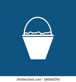 water bucket icon, clean icon to use in web and mobile UI