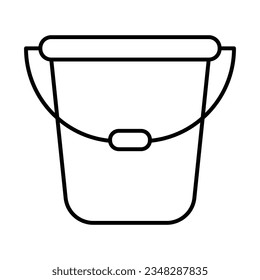 Water Bucket Icon Design For Personal And Comercial Use