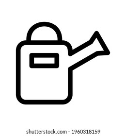 water bucket icon or logo isolated sign symbol vector illustration - high quality black style vector icons
