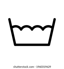 water bucket icon or logo isolated sign symbol vector illustration - high quality black style vector icons
