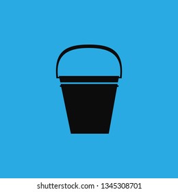 water bucket icon vector