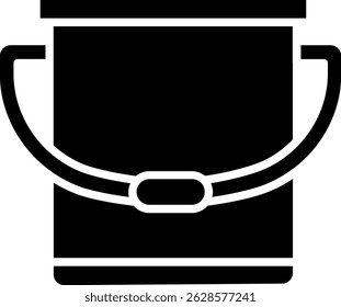 Water Bucket vector icon. Can be used for printing, mobile and web applications.