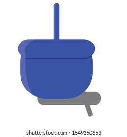 Water bucket vector image for cleaning