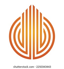 Water building bar property software logo