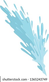 Water Bursting Diagonal