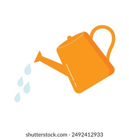 Water can icon vector flat design