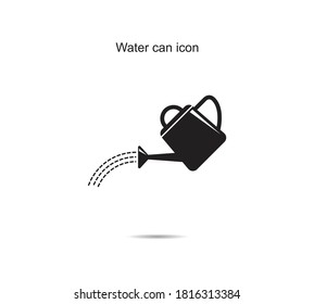 Water can icon vector illustration graphic on background