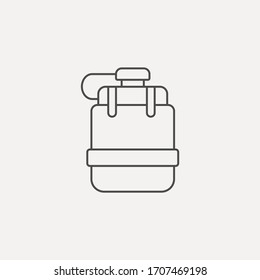 Water canteen icon sign vector,Symbol, logo illustration for web and mobile