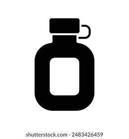 water canteen icon vector design template simple and clean