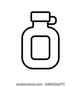 water canteen icon vector design template simple and clean