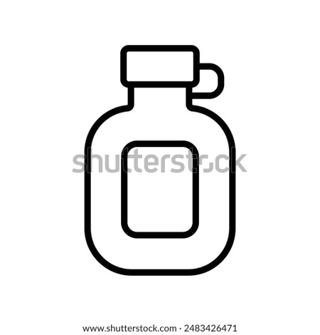 water canteen icon vector design template simple and clean