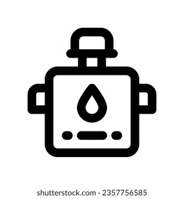 water canteen icon. vector icon for your website, mobile, presentation, and logo design.
