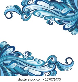 Water Card Stock Vector (Royalty Free) 187071473 | Shutterstock