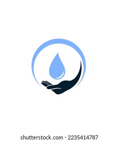 Water Care logo designs vector illustration, Plumbing logo designs