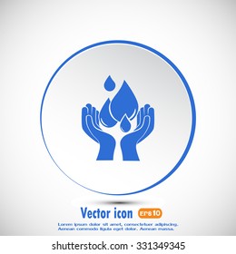water care vector icons