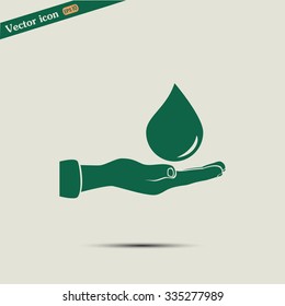 water care vector icons