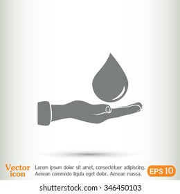 water care vector icons