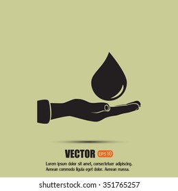 water care vector icons