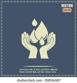 water care vector icons