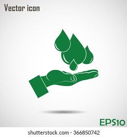 water care vector icons
