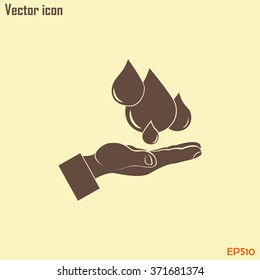 water care vector icons