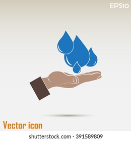 water care vector icons