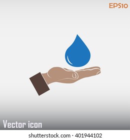 water care vector icons