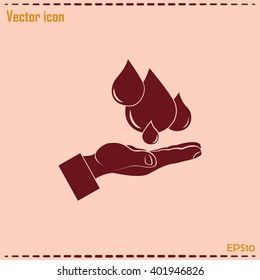 water care vector icons