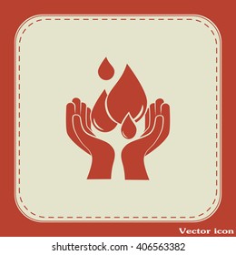 water care vector icons