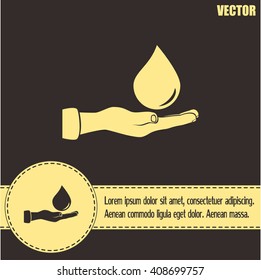 water care vector icons