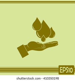 water care vector icons