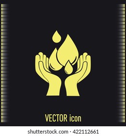 water care vector icons