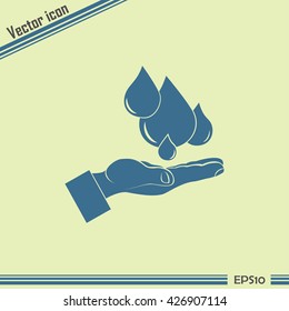 water care vector icons