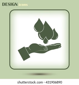 water care vector icons