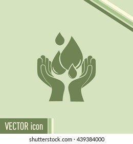 water care vector icons