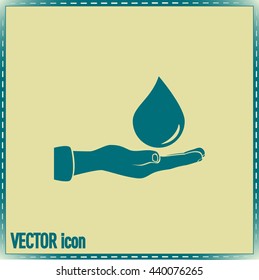 water care vector icons