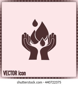water care vector icons