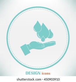 water care vector icons