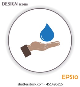 water care vector icons
