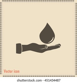 water care vector icons