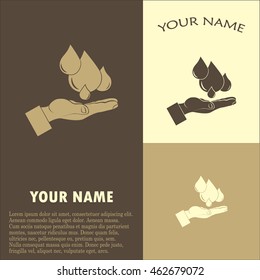 water care vector icons