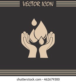 water care vector icons