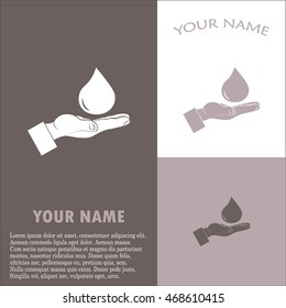 water care vector icons