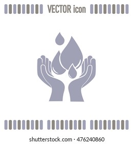 water care vector icons